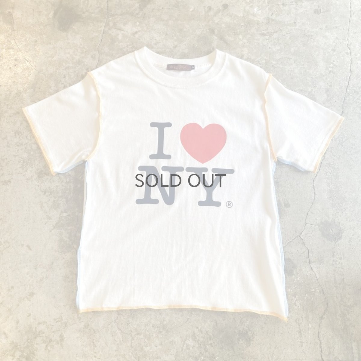 画像1: 【Wiz&Witch】"OUT STITCH" I LOVE NY TEE / OS (1)