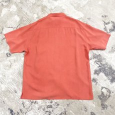 画像2: COLOR SILK SHORT SLEEVE SHIRT / Mens XL (2)