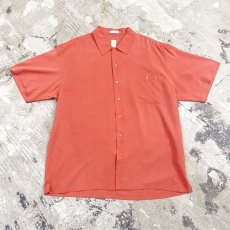 画像1: COLOR SILK SHORT SLEEVE SHIRT / Mens XL (1)