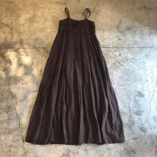 画像1: COTTON LACE TIERED PATTERN ONE-PIECE / Ladies M (1)