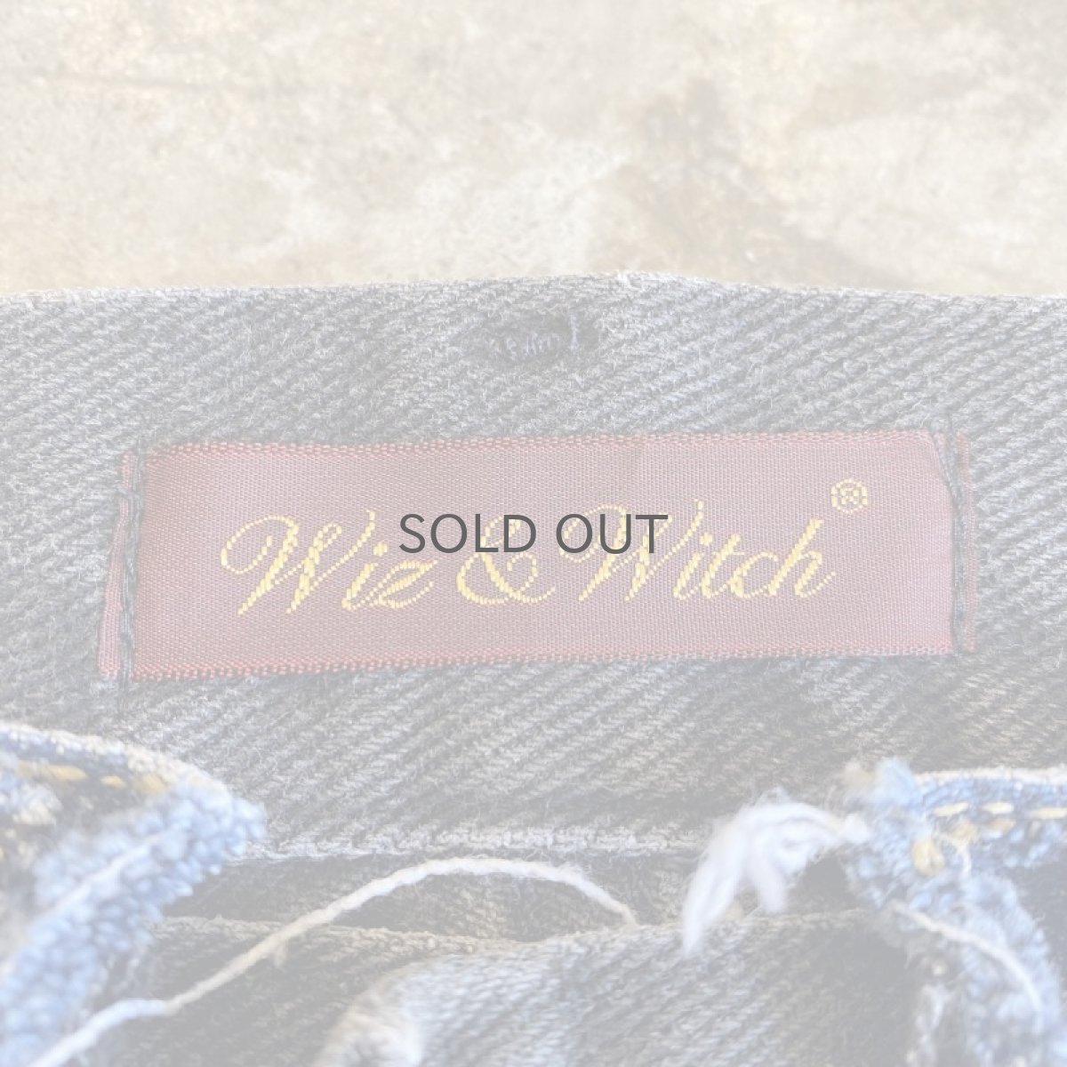 画像9: 【Wiz&Witch】"TWINS" DENIM PANTS / W28 (9)