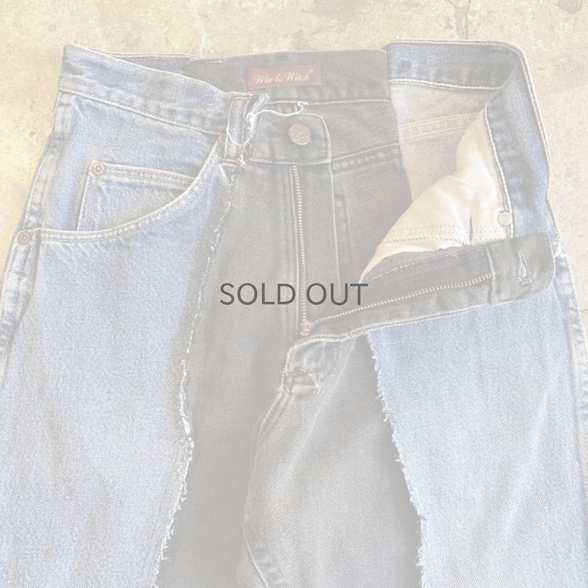画像7: 【Wiz&Witch】"TWINS" DENIM PANTS / W28 (7)