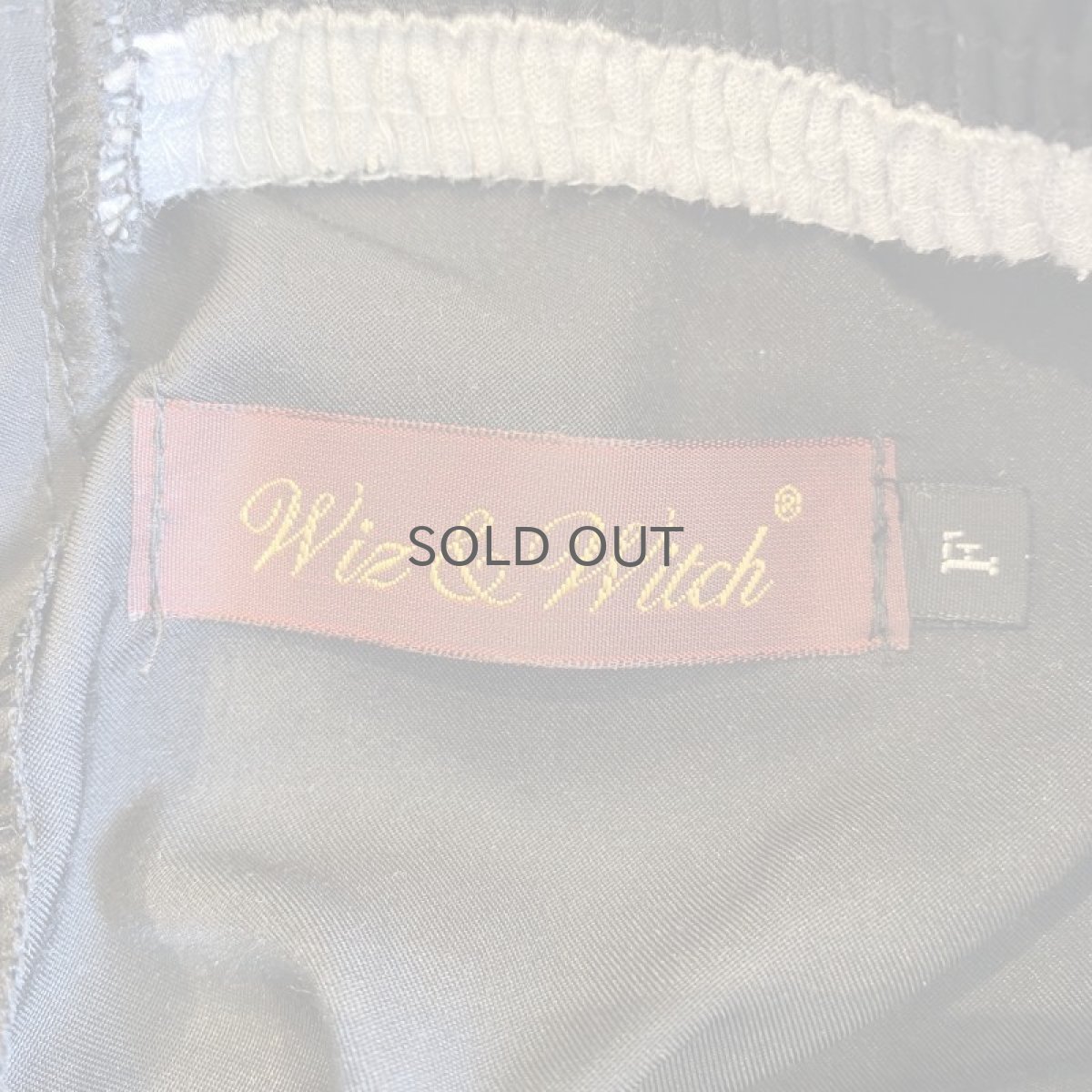 画像10: 【Wiz&Witch】"UNITED" TWO FACE BACK SLIT JERSEY SKIRT / OS (10)