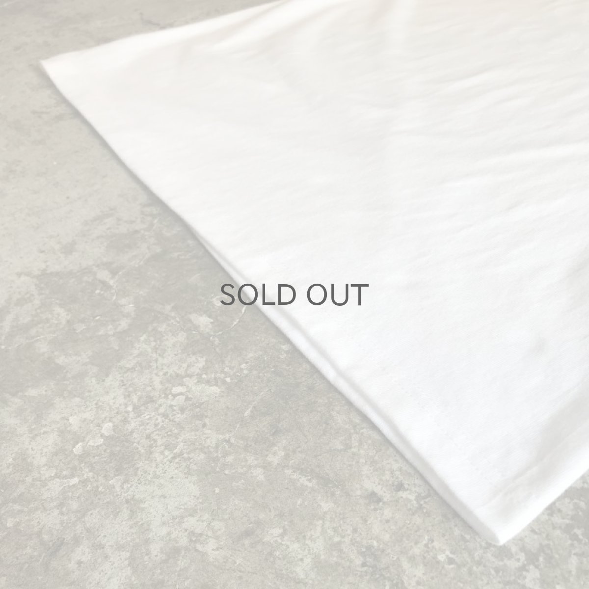 画像4: 【Wiz&Witch】"Yes" FLOCKY PRINT TEE / WHITE×WHITE (4)