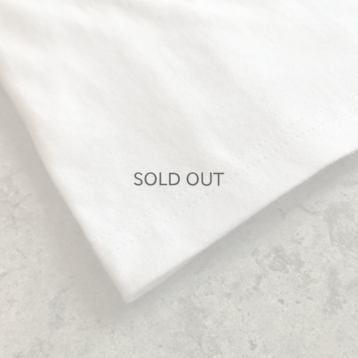 画像3: 【Wiz&Witch】"Yes" FLOCKY PRINT TEE / WHITE×BROWN (3)