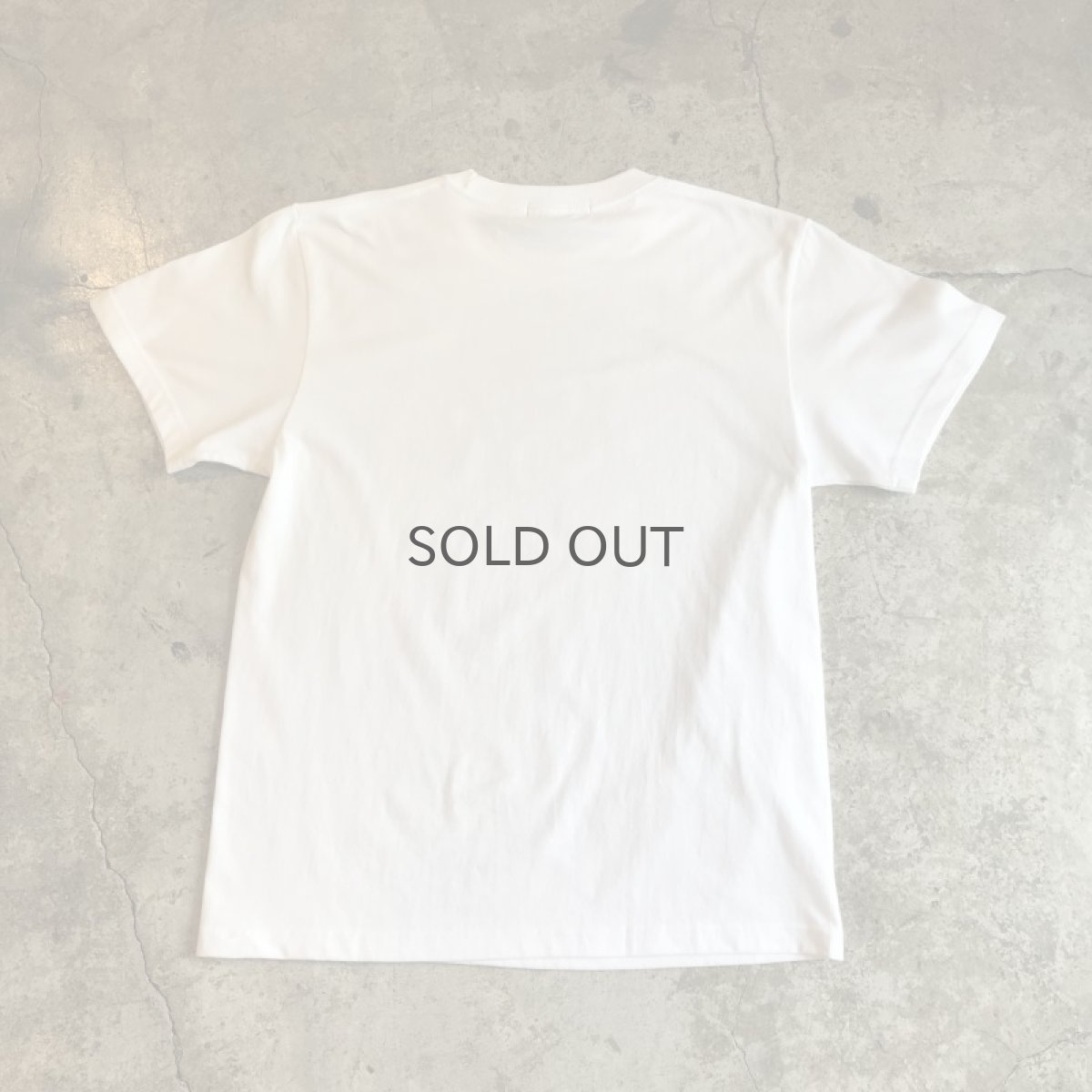 画像2: 【Wiz&Witch】"Yes" FLOCKY PRINT TEE / WHITE×WHITE (2)