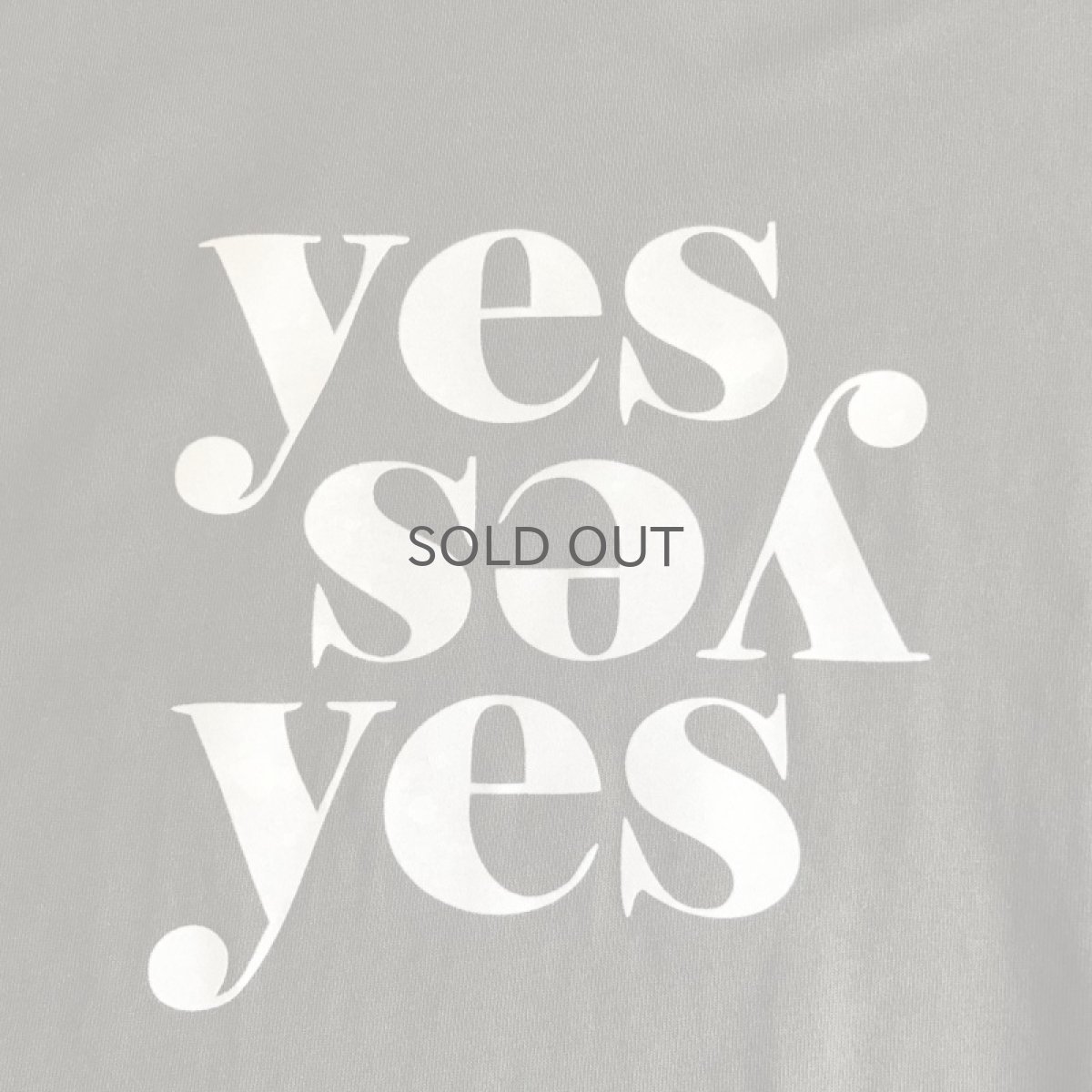 画像7: 【Wiz&Witch】"Yes" FLOCKY PRINT TEE / BLACK×WHITE (7)