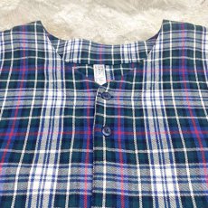 画像8: CHECK PATTERN BASEBALL SHIRT / Mens XL / MADE IN USA  (8)