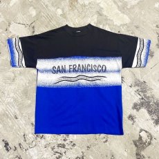 画像1: 90's SAN FRANCISCO SWITCHED S/S TEE / Mens S(L) / MADE IN USA (1)