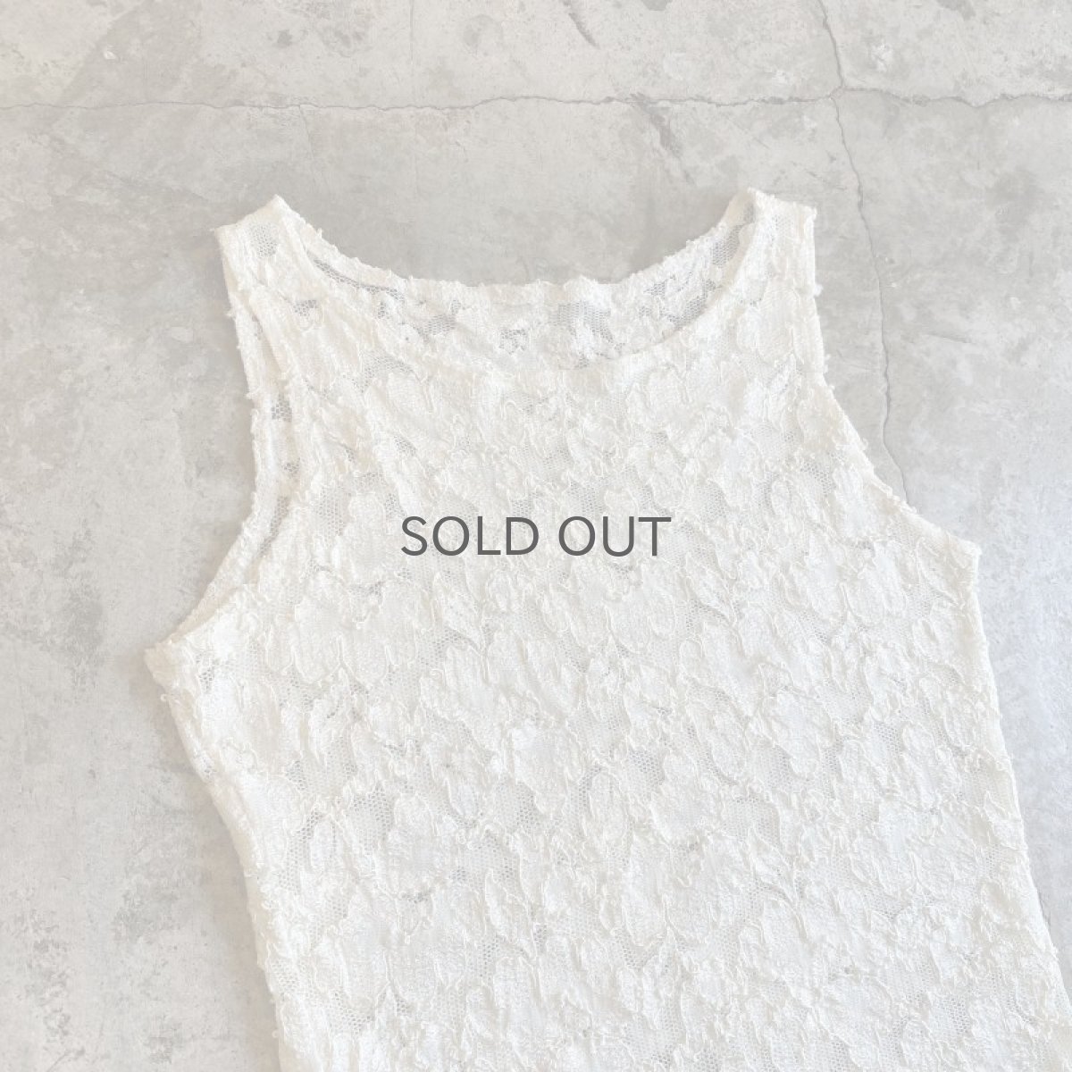 画像3: FLORAL LACE N/S TOPS / Ladies S / MADE IN USA (3)