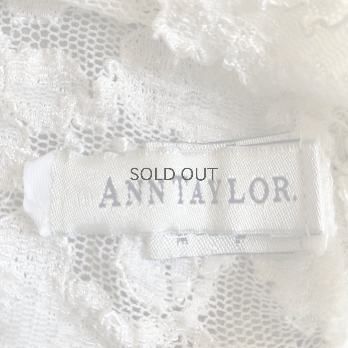 画像8: FLORAL LACE N/S TOPS / Ladies S / MADE IN USA (8)