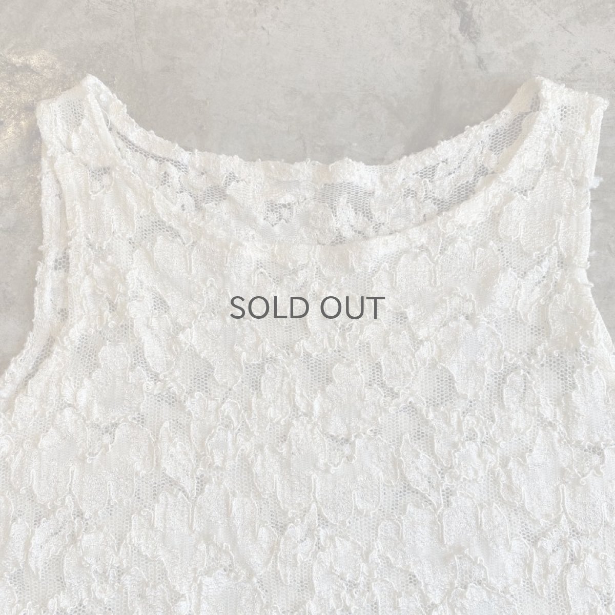 画像5: FLORAL LACE N/S TOPS / Ladies S / MADE IN USA (5)