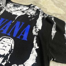画像4: "NIRVANA" bootleg ALL GRAPHIC PATTERN S/S TEE / Mens L~XL (4)