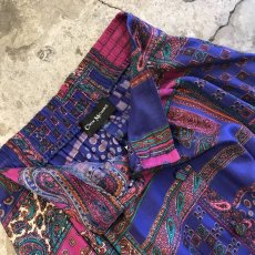 画像6: ALL OVER COLOR PATCHWORK PATTERN SKIRT / W29~W30(12) / MADE IN USA (6)