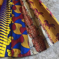 画像7: 【Wiz&Witch】AFRICAN BATIK MULTI LONG SKIRT / FREE  (7)