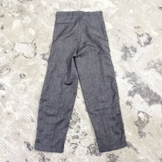 画像2: 【Wiz&Witch】"THE U.K" SIDE STUDS SLACKS PANTS / W32 (2)