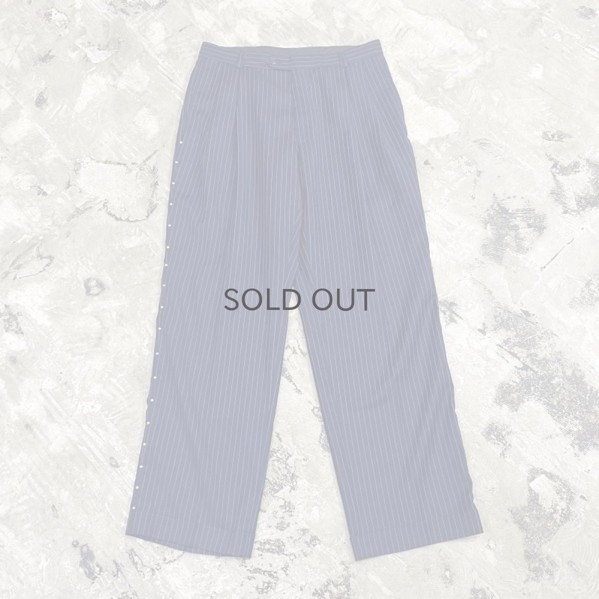 画像1: 【Wiz&Witch】"THE U.K" SIDE STUDS SLACKS PANTS / W32 (1)
