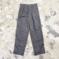 画像1: 【Wiz&Witch】"THE U.K" SIDE STUDS SLACKS PANTS / W32 (1)