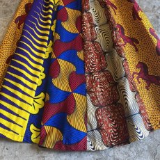 画像5: 【Wiz&Witch】AFRICAN BATIK MULTI LONG SKIRT / FREE  (5)