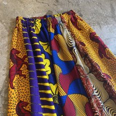 画像4: 【Wiz&Witch】AFRICAN BATIK MULTI LONG SKIRT / FREE  (4)