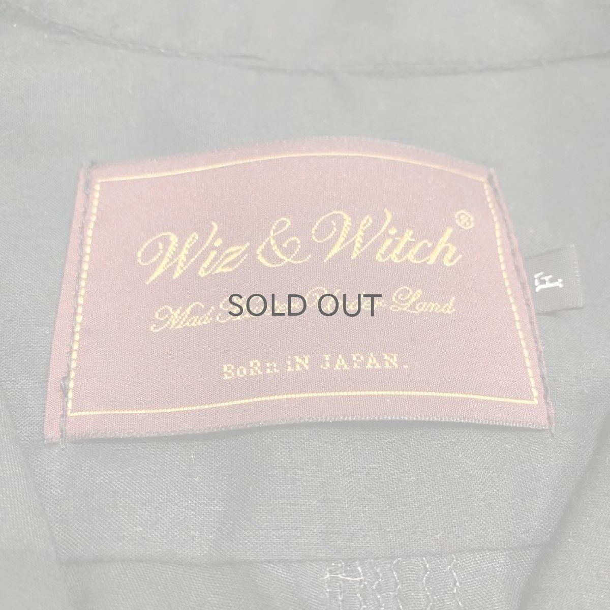 画像8: 【Wiz&Witch】STUDS S/S CUBA SHIRT / OS (8)