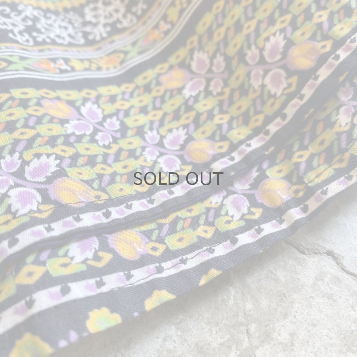 画像10: ALL OVER PATTERN DESIGN WRAP SKIRT / FREE (10)