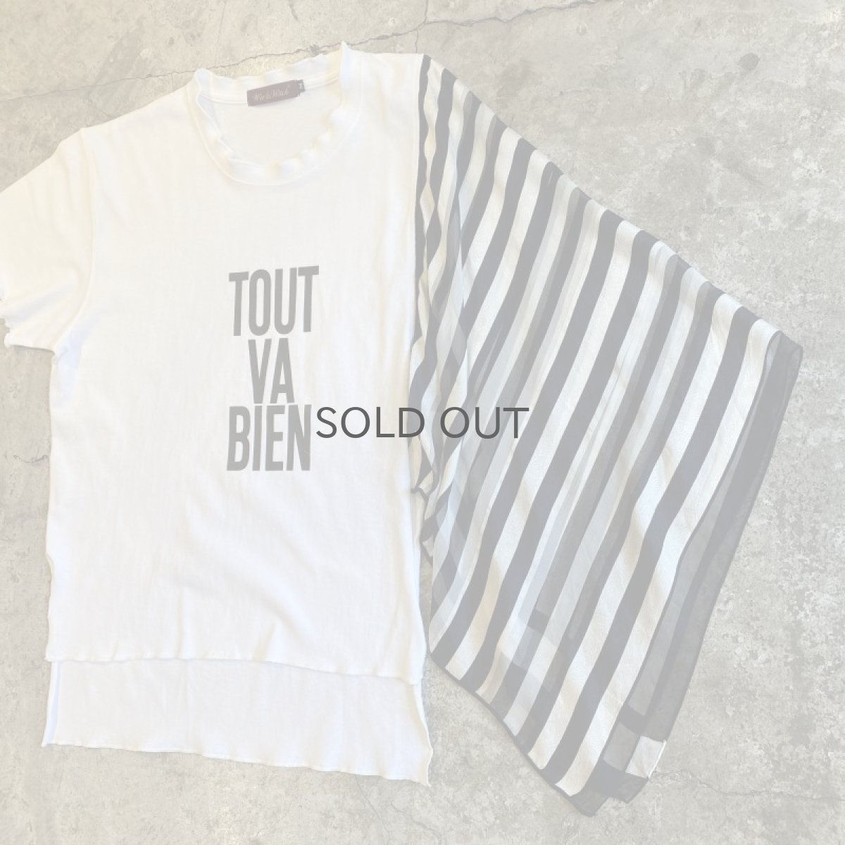 画像4: 【Wiz&Witch】"TOUT VA BIEN" FUTURE TEE / OS (4)