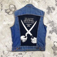 画像2: 【LEVI'S】DECORATIVE CUSTOM DENIM VEST / Mens L (2)