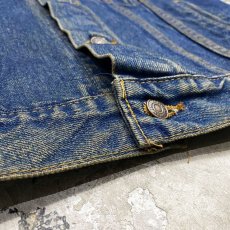 画像7: 【LEVI'S】DECORATIVE CUSTOM DENIM VEST / Mens L (7)