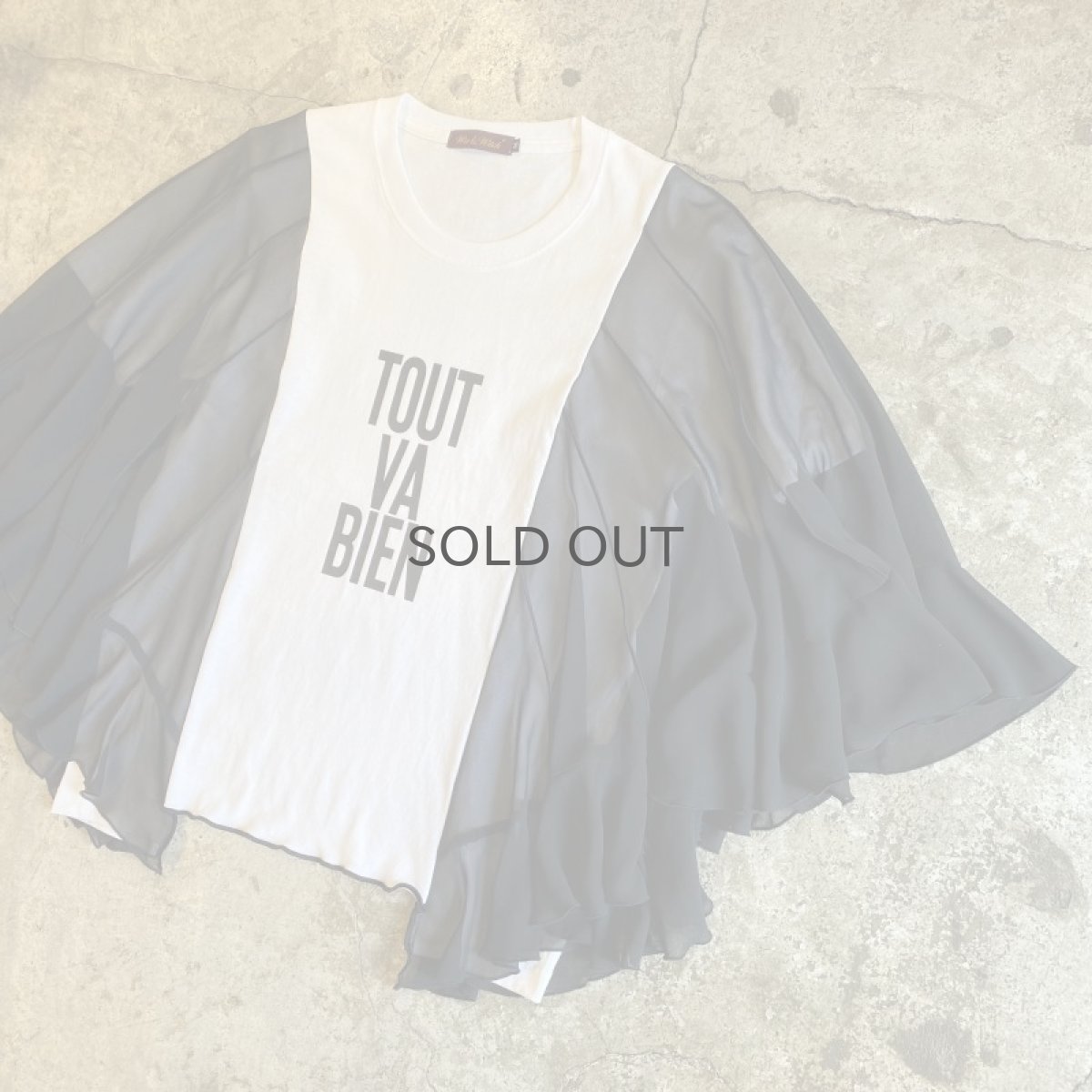 画像4: 【Wiz&Witch】"TOUT VA BIEN" FUTURE TEE / OS (4)