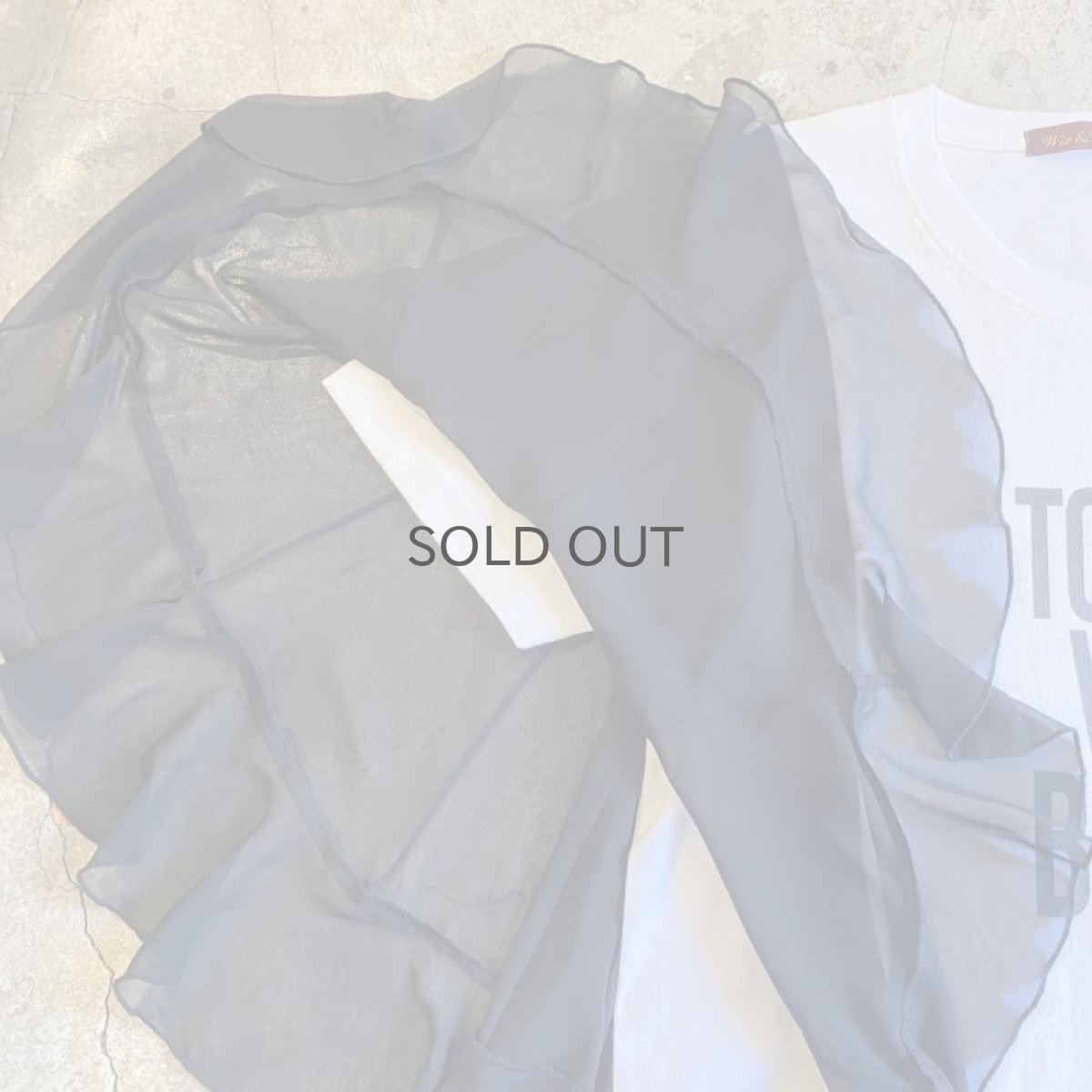 画像7: 【Wiz&Witch】"TOUT VA BIEN" FUTURE TEE / OS (7)