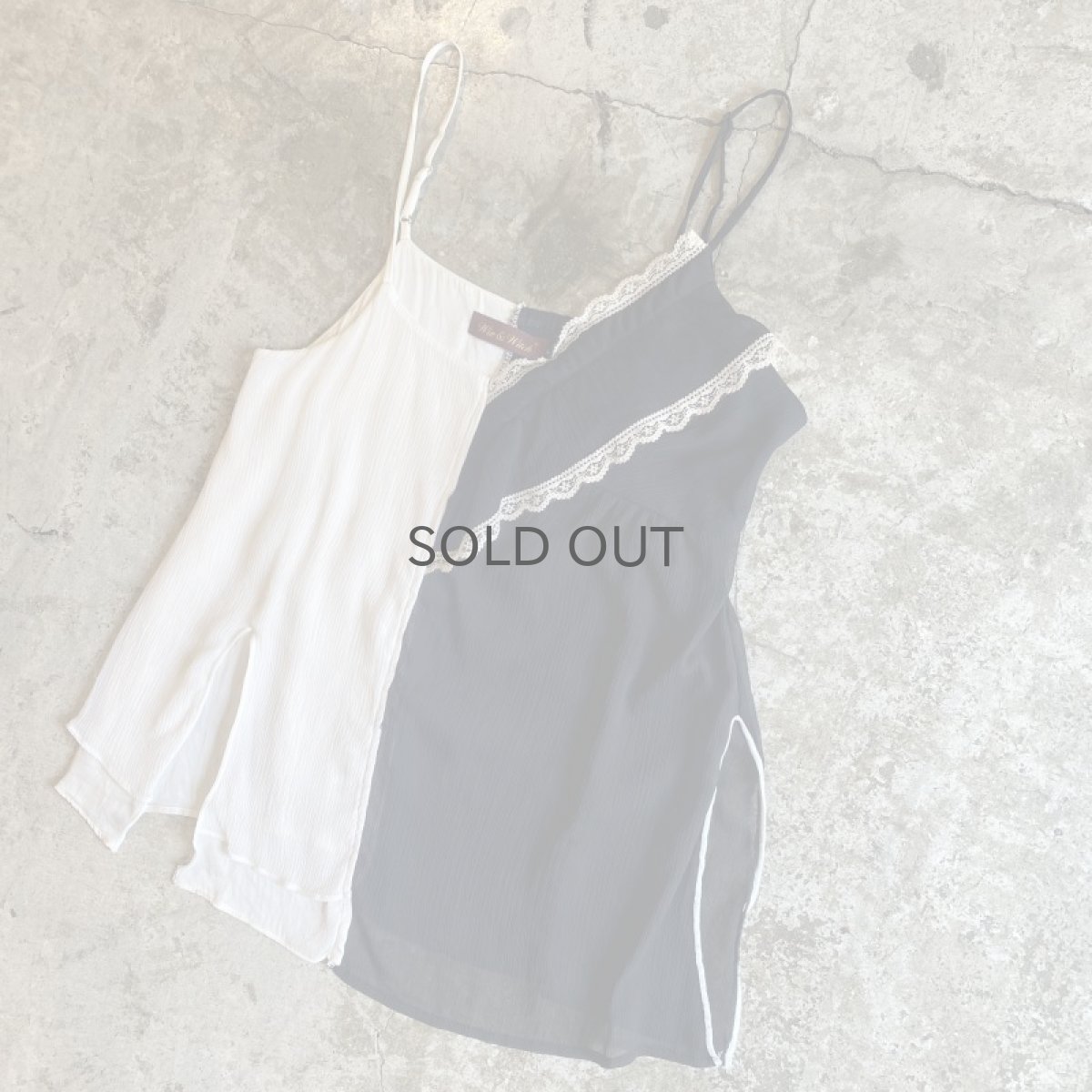 画像4: 【Wiz&Witch】"UNITED" TWO FACE CAMISOLE / OS (4)