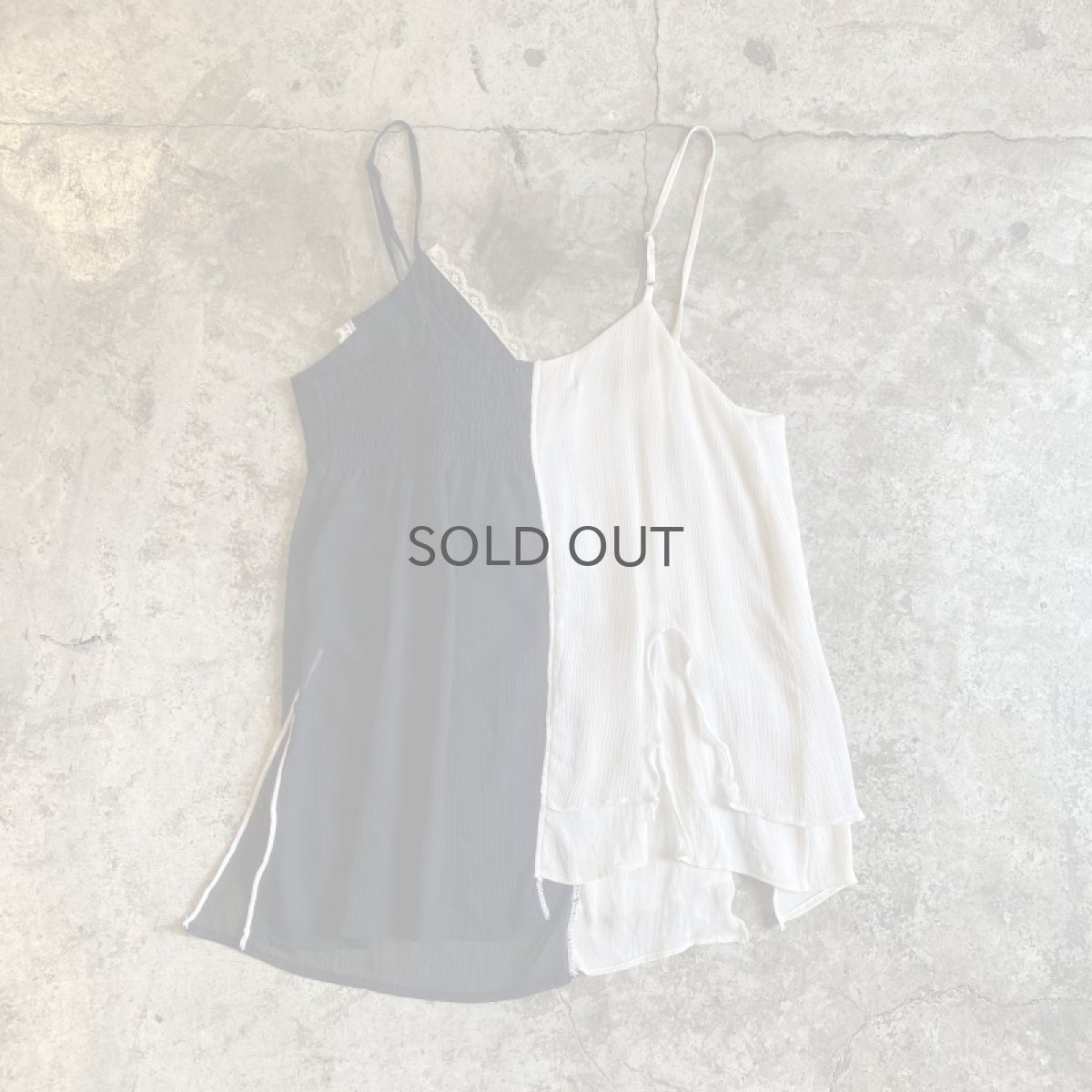 画像2: 【Wiz&Witch】"UNITED" TWO FACE CAMISOLE / OS (2)