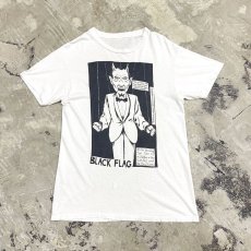 画像1: 80's BLACK FLAG FLYER PRINTED S/S TEE / Mens L (1)