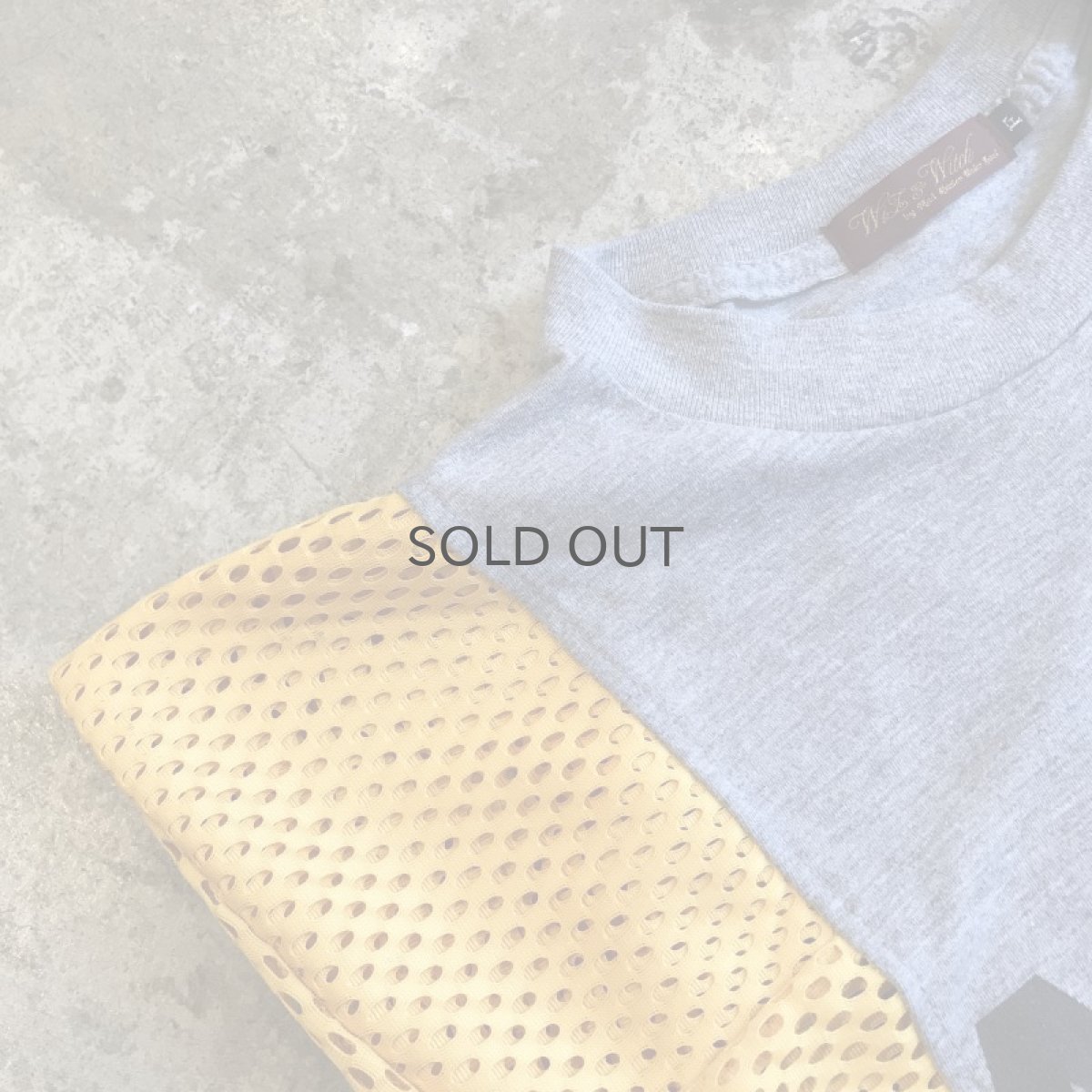 画像7: 【Wiz&Witch】"UNITED" ARMY MESH TEE (7)