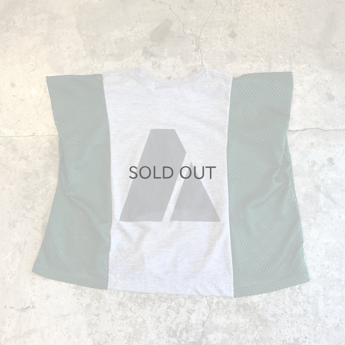 画像2: 【Wiz&Witch】"UNITED" ARMY MESH TEE (2)