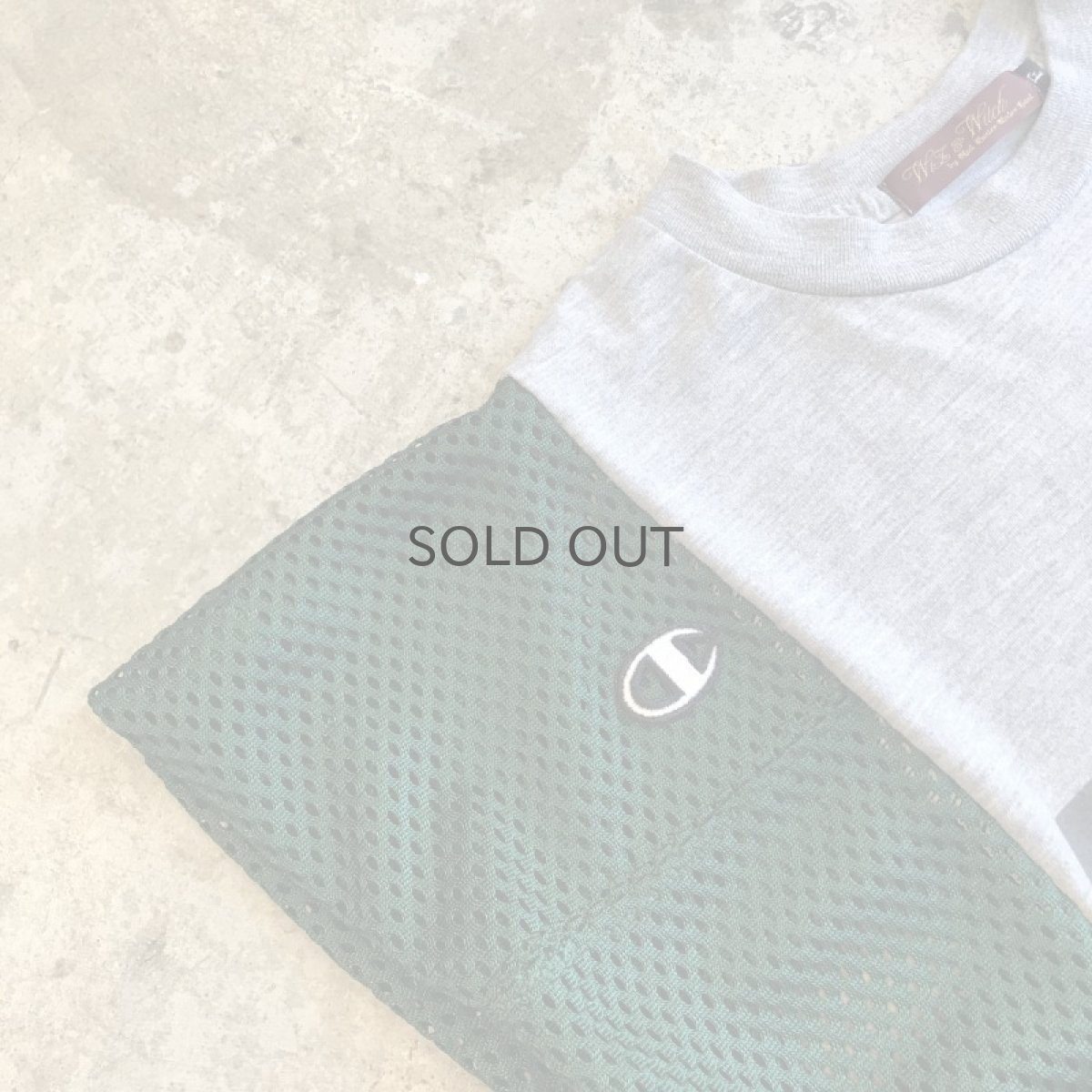 画像7: 【Wiz&Witch】"UNITED" ARMY MESH TEE (7)