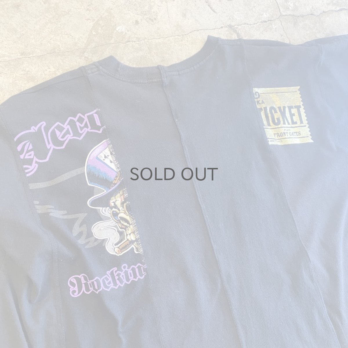 画像7: 【Wiz&Witch】"UNITED" SIX SENSE N/S OVER TEE / OS (7)