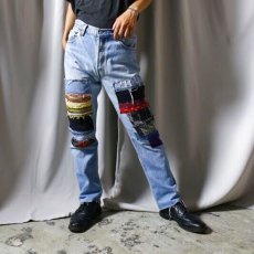 画像9: 【Wiz&Witch】"DIRTY BEAUTIFUL" CRUST ART JEANS / W31 (9)