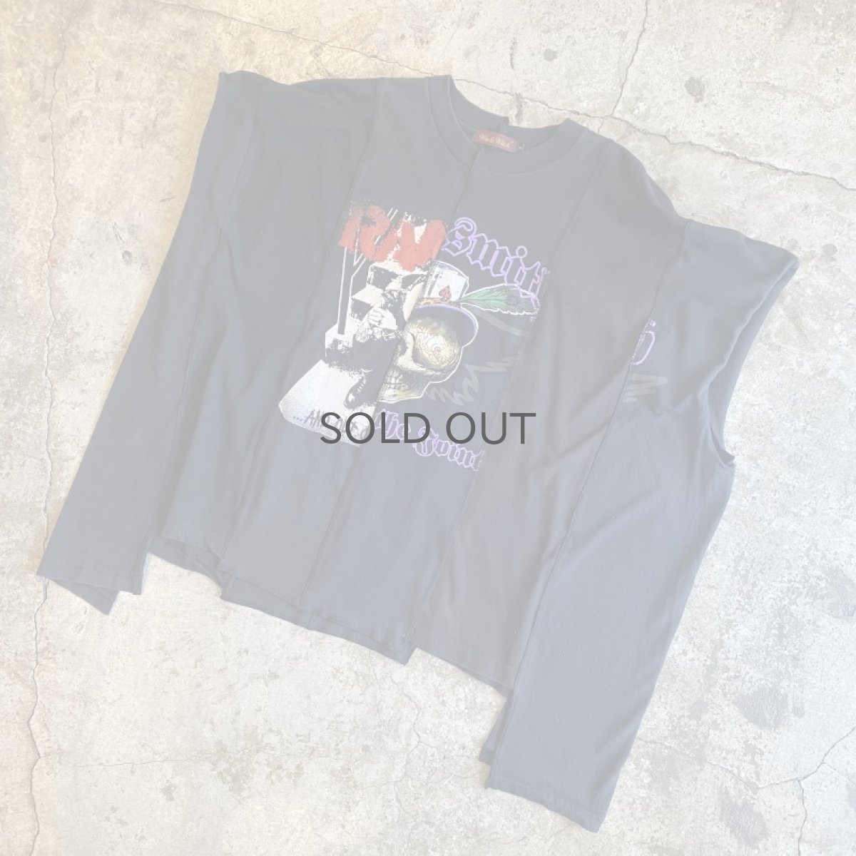 画像4: 【Wiz&Witch】"UNITED" SIX SENSE N/S OVER TEE / OS (4)