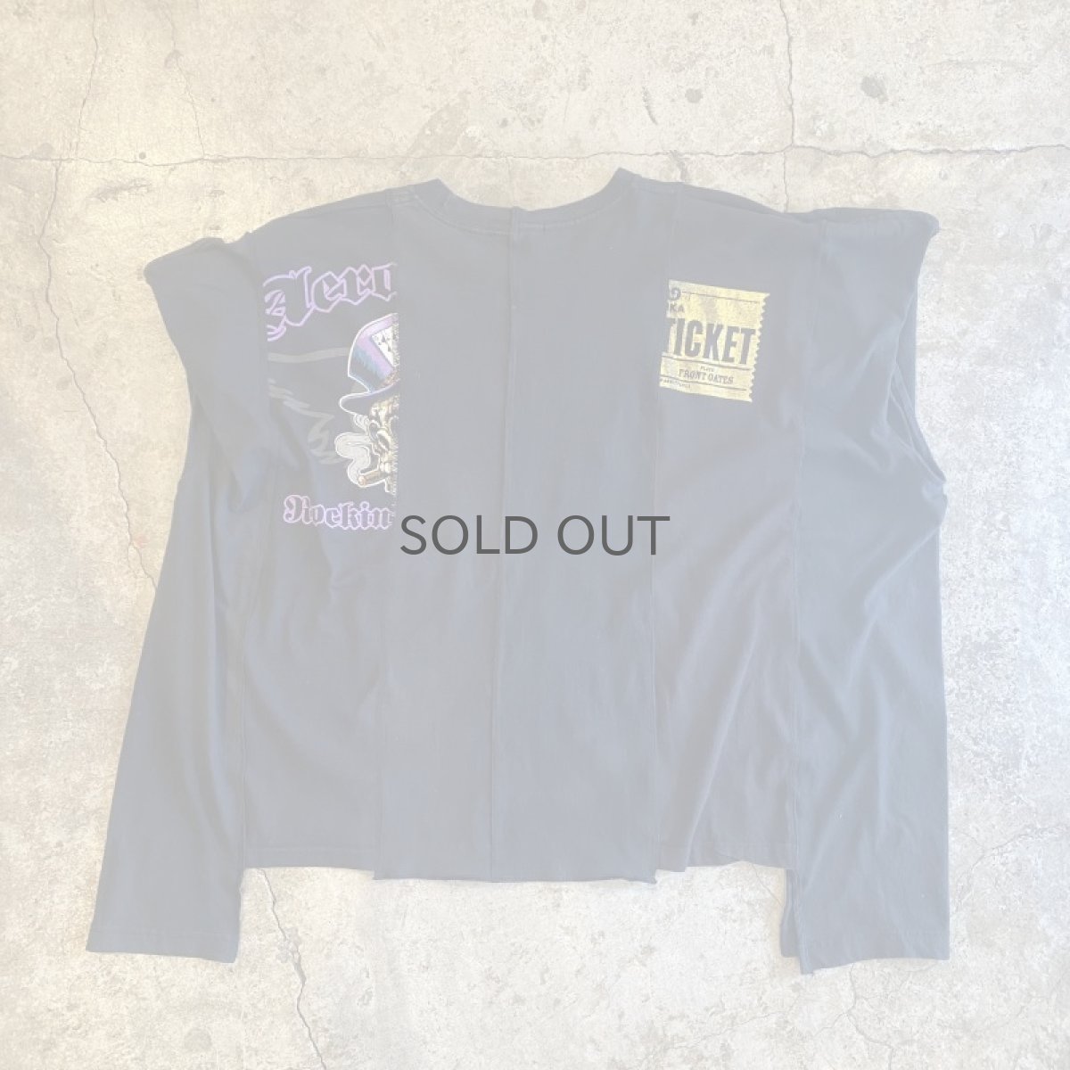 画像2: 【Wiz&Witch】"UNITED" SIX SENSE N/S OVER TEE / OS (2)