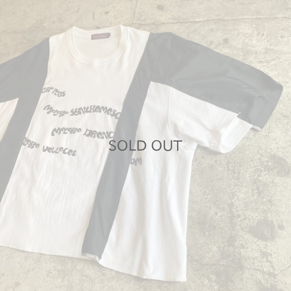 画像4: 【Wiz&Witch】"UNITED" MILK BAR OVER TEE / L (4)