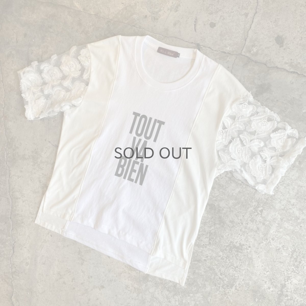 画像4: 【Wiz&Witch】"UNITED" TOUT VA BIEN FUTURE TEE / OS (4)