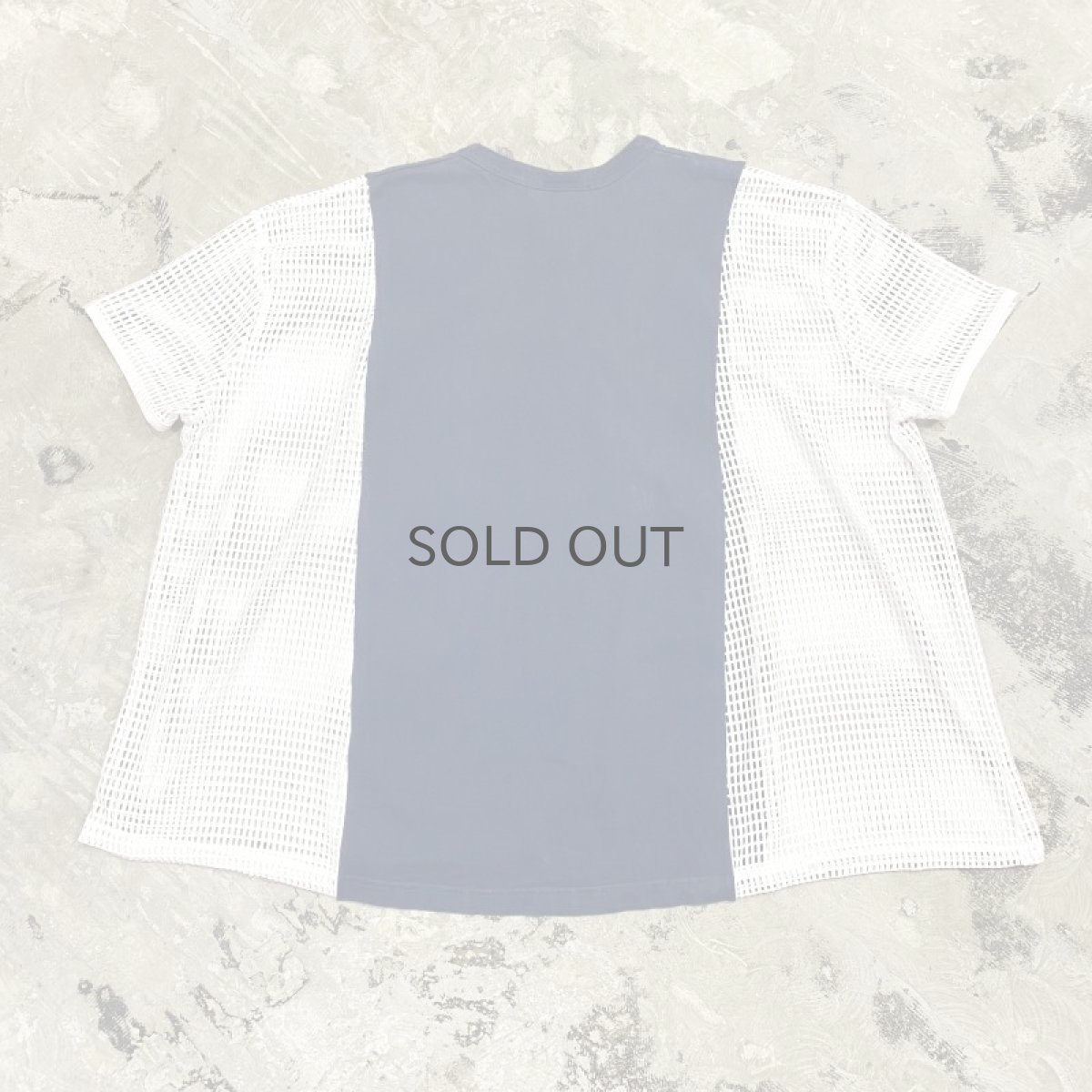 画像2: 【Wiz&Witch】"UNITED" TWO FACE COLLAGE MESH TEE / OS (2)