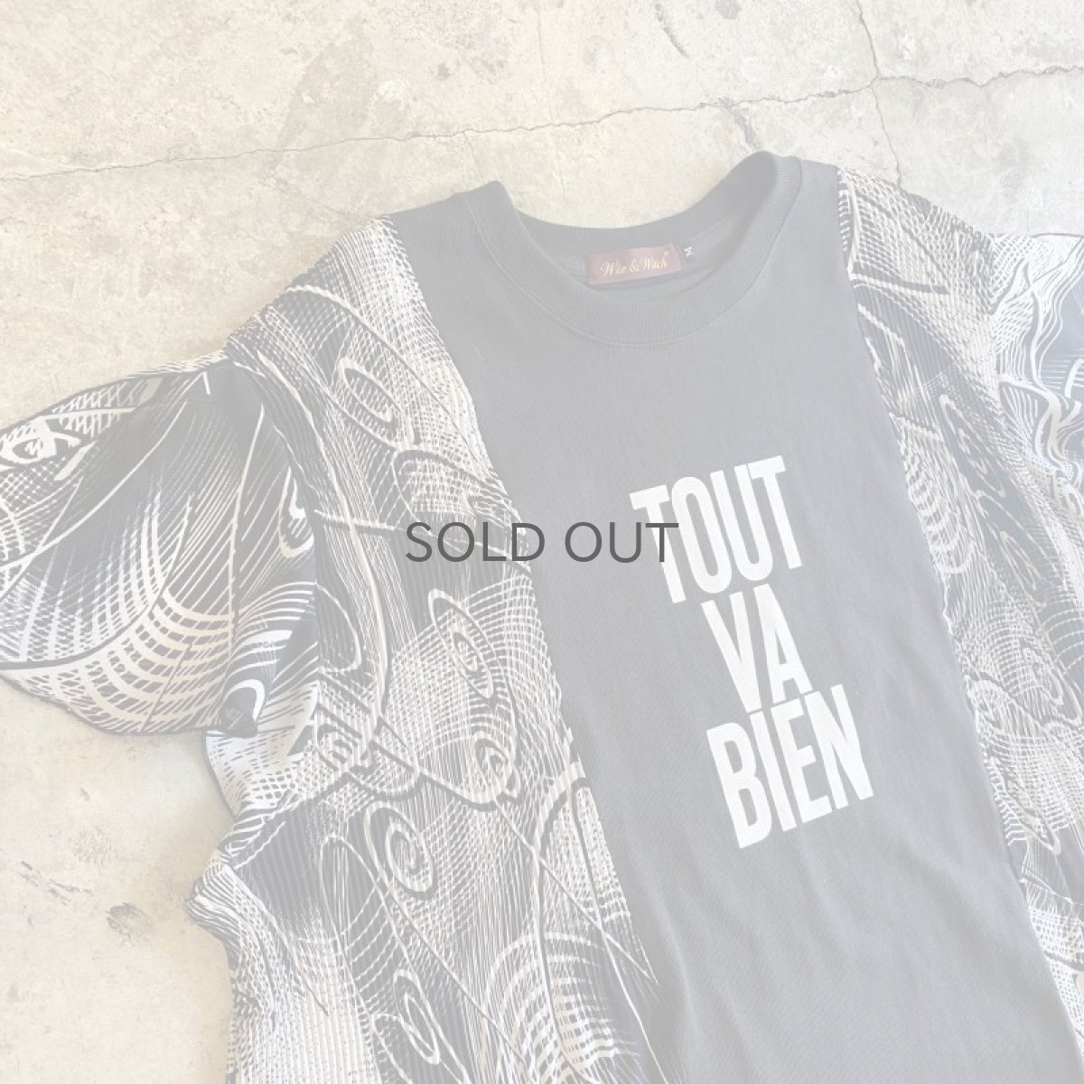 画像3: 【Wiz&Witch】"UNITED" TOUT VA BIEN FUTURE TEE / OS (3)