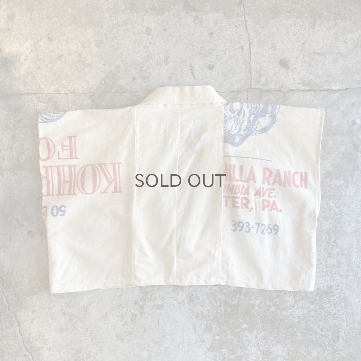 画像2: 【Wiz&Witch】OLD SACK SHORT JACKET / OS (2)