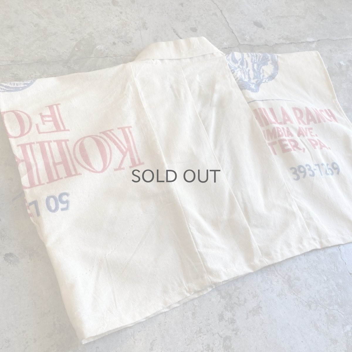 画像7: 【Wiz&Witch】OLD SACK SHORT JACKET / OS (7)