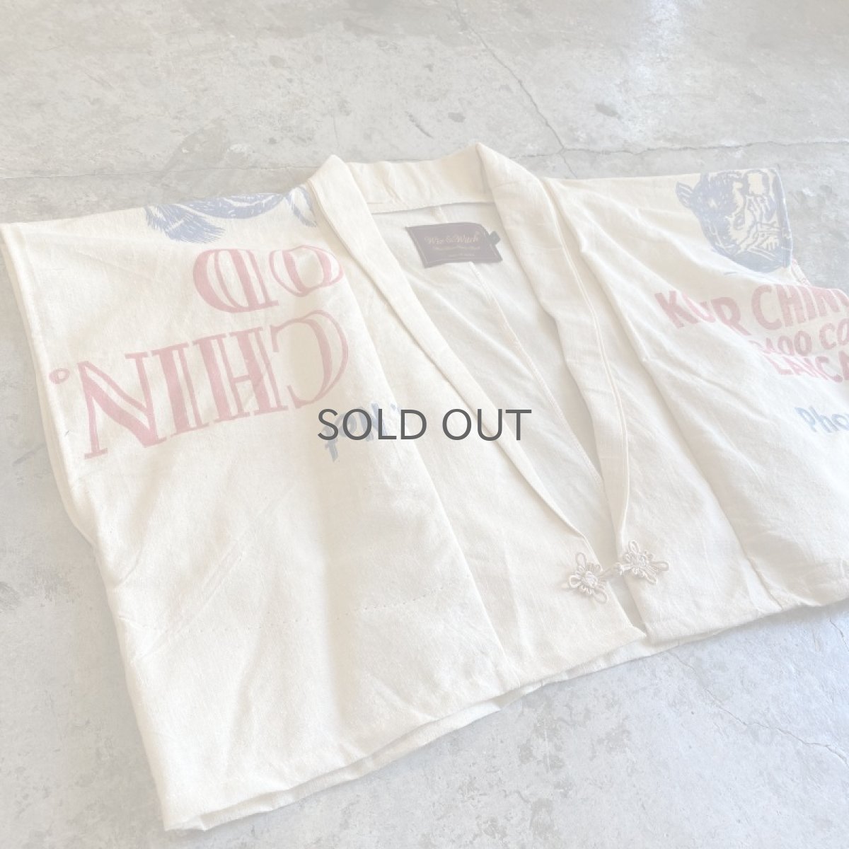 画像3: 【Wiz&Witch】OLD SACK SHORT JACKET / OS (3)