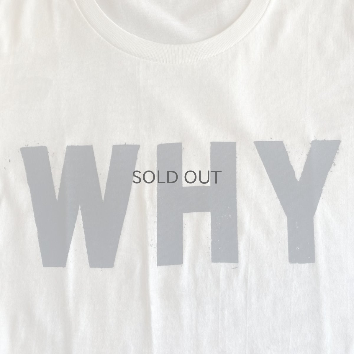 画像5: 【Wis＆Witch】"WHY" LOGO PRINT TEE / Ladies S (5)