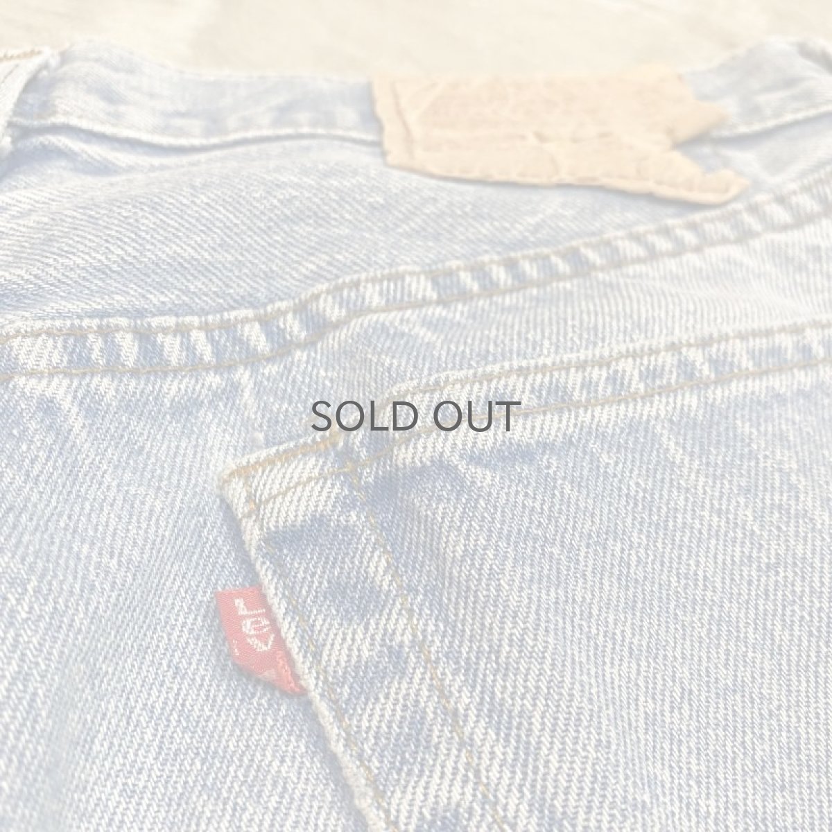 画像7: MICKEY & MINNIE MOUSE PAINTED DENIM SHORTS / W30 (7)